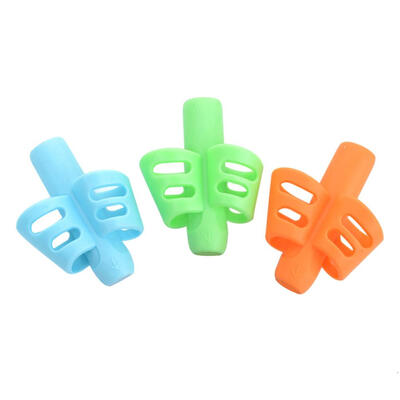 

3pcs Kids Writing Pencil Holder Learning Pen Aid Grip Posture Correction