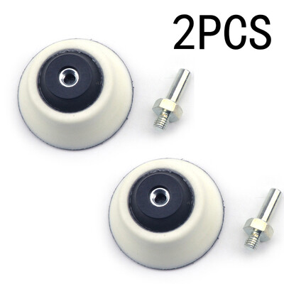 

2Pcs 50MM Backup Sanding Pad Sanding Disc Backing Pad Thread Accessory Suitable