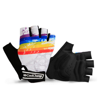 

MTB Cycling Half Short Finger Gloves Shockproof Breathable Sporting Gloves