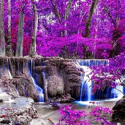 

Toponeto 5D Embroidery Paintings Rhinestone Pasted DIY Diamond Painting Cross Stitch