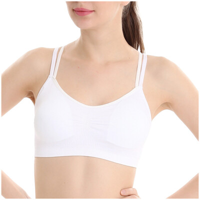 

〖Follure〗Woman Fashionable Cross Sling Sports Bras Fitness Yoga Sexy Wrap Chest Underwear