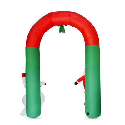 

Inflatable Santa Claus Snowman Christmas Outdoors Ornaments Xmas Shop Decor