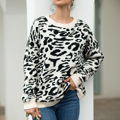 

〖Follure〗Womens Fashion Solid Casual O-Neck Shoulder Pocket Knitted Sweater Knitwear Top