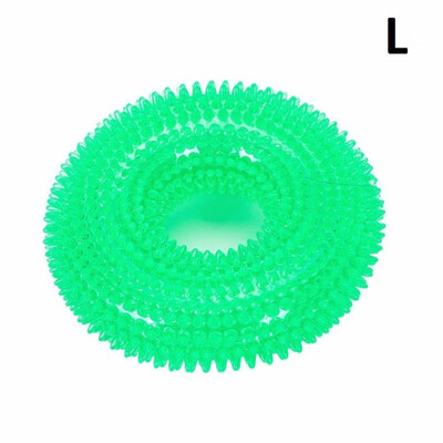 

Durable Pet Puppy Dog Squeaky Chew Toys for Aggressive Chewers Dental Teething Cleaning Non-Toxic Soft Natural Rubber