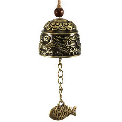 

Gobestart Best Seller Chinese DragonFish Feng Shui Bell Blessing Good Luck Fortune