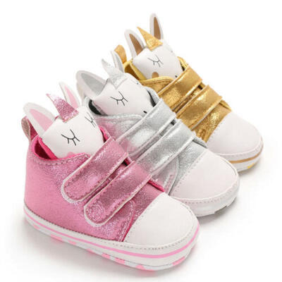 

Bunny Ear Toddler Baby Boys Girls Soft Sole Crib Shoes Infant Sneakers Anti-slip