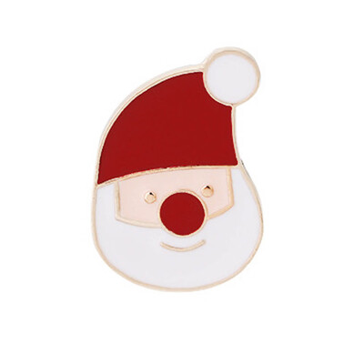 

New High Quality Fun Dress Corsage Christmas Tree Santa Drops of Oil Chest Needle