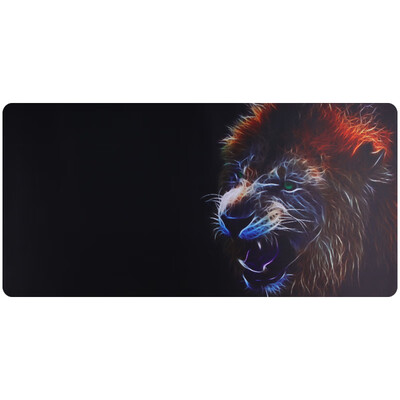

Spirit snake game mouse pad large computer desk pad thickened desk keyboard pad length 12 meters precision edge slip resistant washable P27 male lion