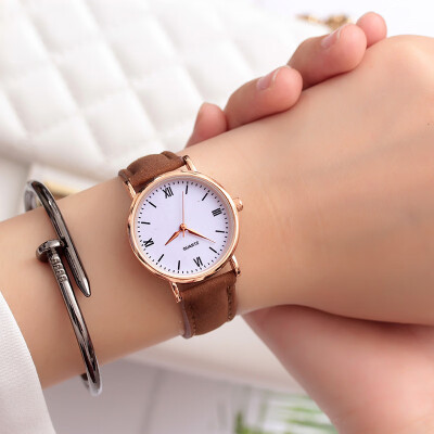 Explosion models hot sale student watches womens college simple small fresh wild belt watch