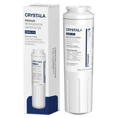 

CRYSTLA FILTERS UKF8001 Water Filter Filter 4 Maytag UKF8001 EDR4RXD1 UKF8001AXX UKF8001P Puriclean II 469006