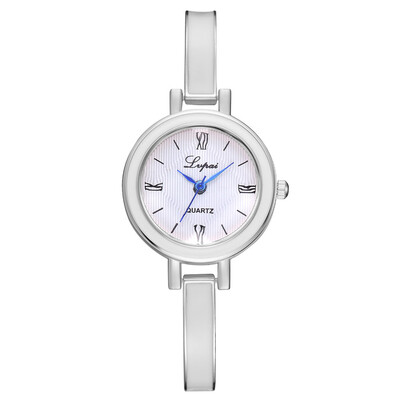 

MinimalismWomens Watches Fashion Scale Disc Ladies Casual Quartz Wristwatch Alloy Bracelet Clock Simple Zegarki Damskie