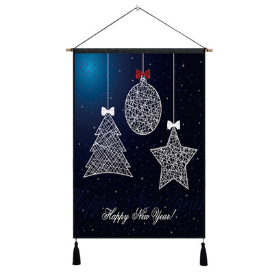 

Tailored Unframed Merry Christmas Oil Painting Print Picture Home Wall Room Wall Hanging