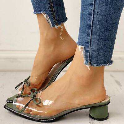 

Rose Women Ladies Fashion Bowkont Solid Peep Toe Casual Slipper Shoes Sandals