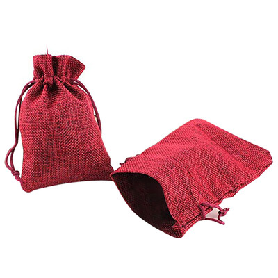 

Toponeto 50pcs 135x95CM Sachet Jute Bag for Gift Jewelry