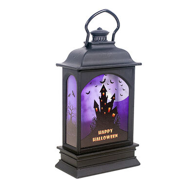 

Halloween Flameless Candle Light Decorative Hanging Lantern Battery Powered Table Lamp Holiday Theme Party Decor