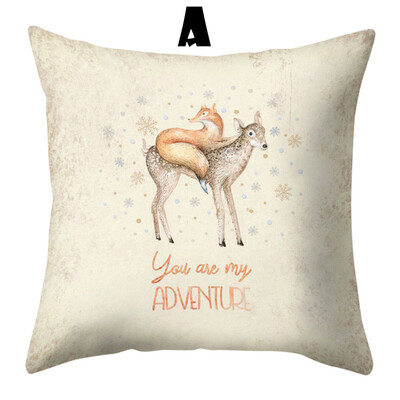 

〖Follure〗Cotton Linen Christmas Pillow Case Sofa Car Throw Cushion Cover Home Decor