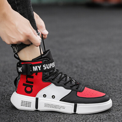 

Mens shoes ins old shoes hip hop shoes tide men high shoes mens shoes tide shoes