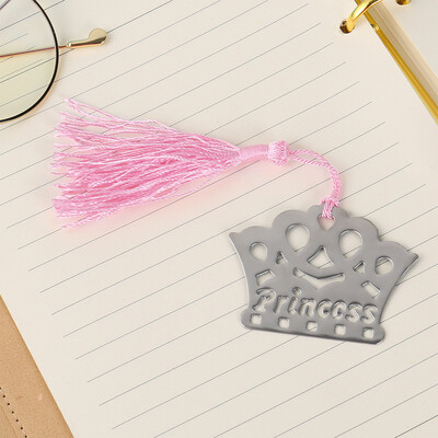 

Toponeto Elegant Creative Exquisite Alloy Bookmarks With Ribbon Gift Box Cute