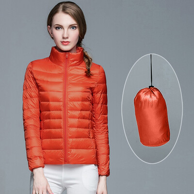 

Toponeto Fashion Women Lightweight Down Jacket Winter Jackets Slim Long Sleeve Overcoat