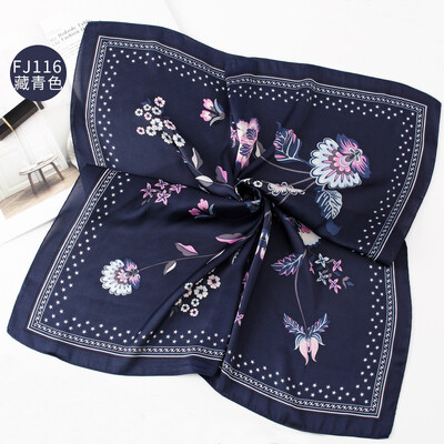 

2018 new silk small square female spring&summer models wild small scarves professional small scarf scarves wholesale FJ116