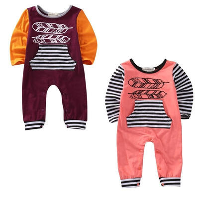 

Baby Kids Boy Girl Warm Infant Romper Jumpsuit Bodysuit Cotton Clothes Outfit