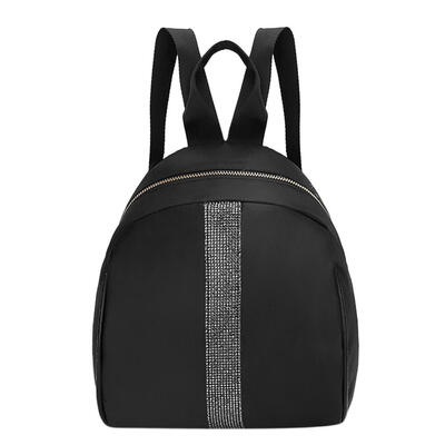 

Glitter Women Rhinestones Backpacks Nylon Waterproof Shoulder School Bags