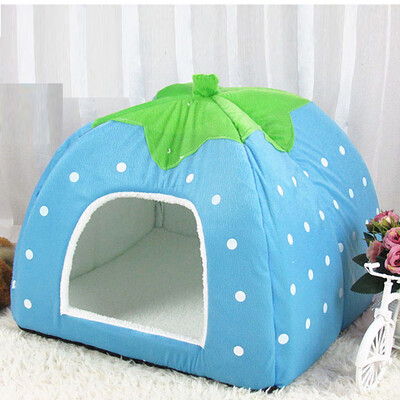 

Gobestart Dog house Pet dog Wave point house cat house Strawberry house Pet supplies