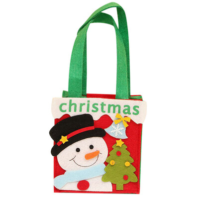 

Tailored Novelty Christmas Candy Bag Non-woven Gifts Dessert Storage Pouch Holder Party