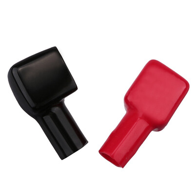 

Tailored 1 Pair Car Air Battery Terminal Covers Positive And Negative Black & Red