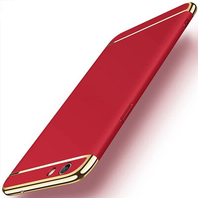 

Plating Covers Case For OPPO A5 A7 Phone Case Anti-scratch Practical Solid Color Anti-fall Ultra-thin Dirt-resistant