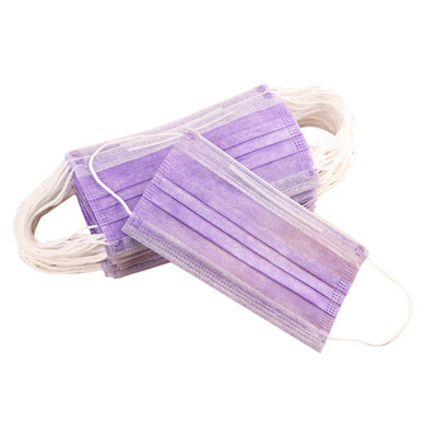 

〖Follure〗50pc Three Layer Disposable Respirator Breathable Prevent Dust Respirator