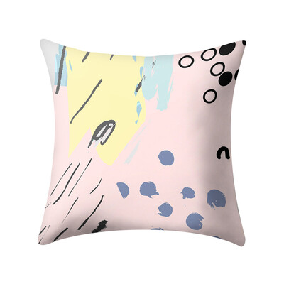 

Toponeto Print Pillow Case Polyester Sofa Car Cushion Cover Home Decor 45 X 45cm