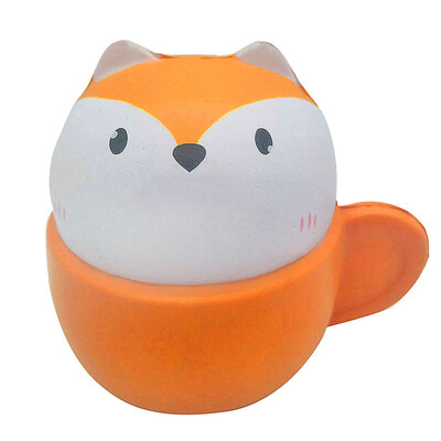 

Siaonvr Slow Rebound And Cute Animal Cup Combination Decompression Venting Toy