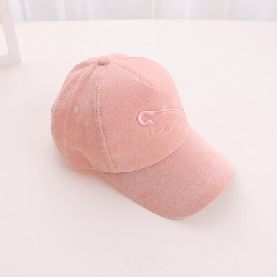 

Korean version of the new ladies outdoor sports sun visor Sun Hat corduroy embroidered Cap baseball cap