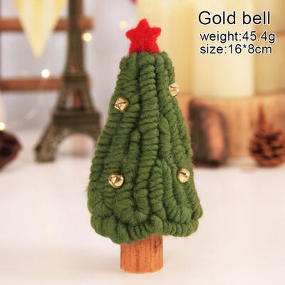 

Christmas Decoration Windows Innovative Wool Felt Bell Christmas Tree Window Decoration Ornaments Home Decoration Accessories