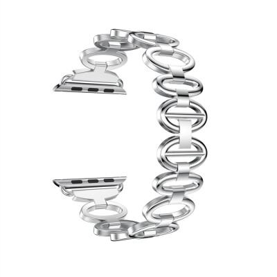 

〖Follure〗Stainless Steel Chain Style Bracelet Smart Watch Band Strap For iwatch 4 40MM