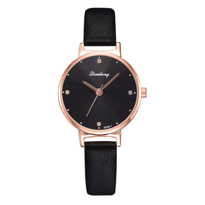 

Fashion watch new pu strap quartz watch trend simple wild ladies watch