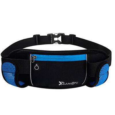 

Running Bags Waist 2 Water Bottles Outdoor Camping Hiking Fitness Belt Pack
