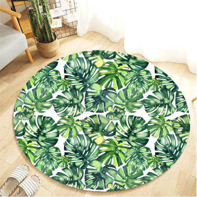 

〖Follure〗Botany Elements Blanket Round Bathroom carpet 60cm