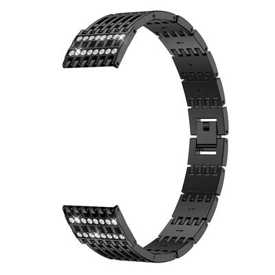 

Rhinestone Stainless Steel Bracelet Watch Band Wrist Strap for Fitbit Versa