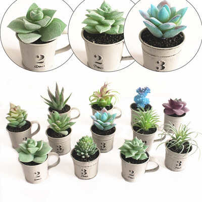 

Artificial Fake Flower Potted Plant Party Garden Home Decoration Ornament Supply