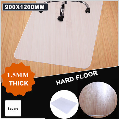

PVC Home Office Rolling Chair Pad Floor Protection Mat for Wood Floor 36" x 48"