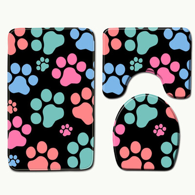 

〖Follure〗3pcs Non-Slip Bath Mat Bathroom Kitchen Carpet Doormats Decor