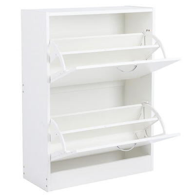 

Greensen Two-layer Rotating Shoes Cabinet Shoes Rack Entryway Stand Table for Household