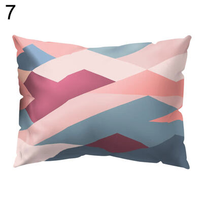 

Marble Grain Color Block Pillow Cover Cushion Case Car Sofa Bedroom Hotel Decor