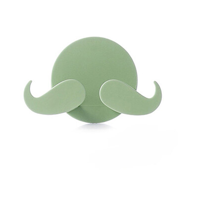 

〖Follure〗Home Office Wall Adhesive Plastic Power Plug Socket Holder Creative Beard Hanger