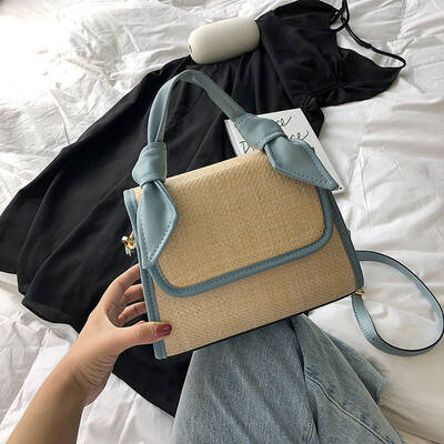 

Tailored Summer Women Fashion Summer Beach Wild Chain Messenger Shoulder Square Bag