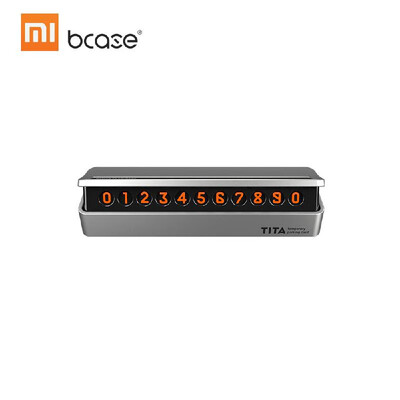 

Xiaomi TITA Car Temporary Parking Card Telephone Number Magnet Front Windshield Stop Sign Styling Luminous Suckers Night Light Num