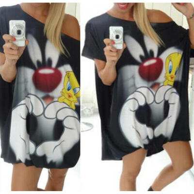 

Women Maxi Irrerular Casual Loose Dresses Ukraine Vestido Mujer Plus Size Dress