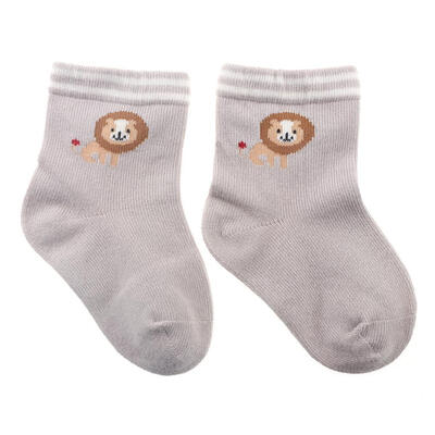 

Kids Boy Girl Cotton Socks Baby Lion Pattern Autumn Winter Socks for 6-12M
